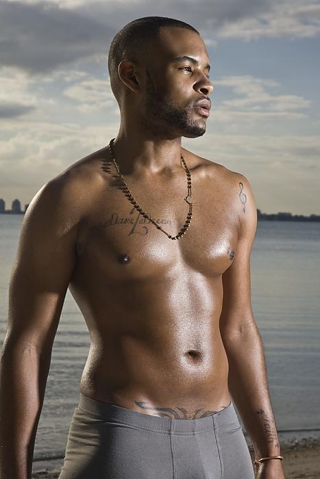 Shirtless Shamar Forte - Naked Black Male Celebs. 
