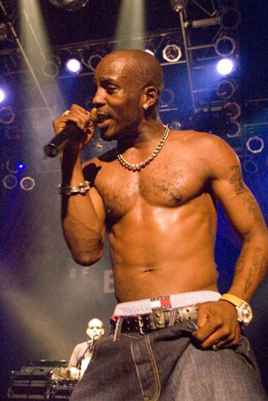 Shirtless Rapper DMX - Naked Black Male Celebs.