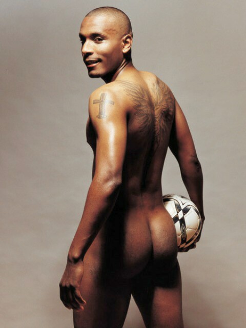 Black male athletes naked 8